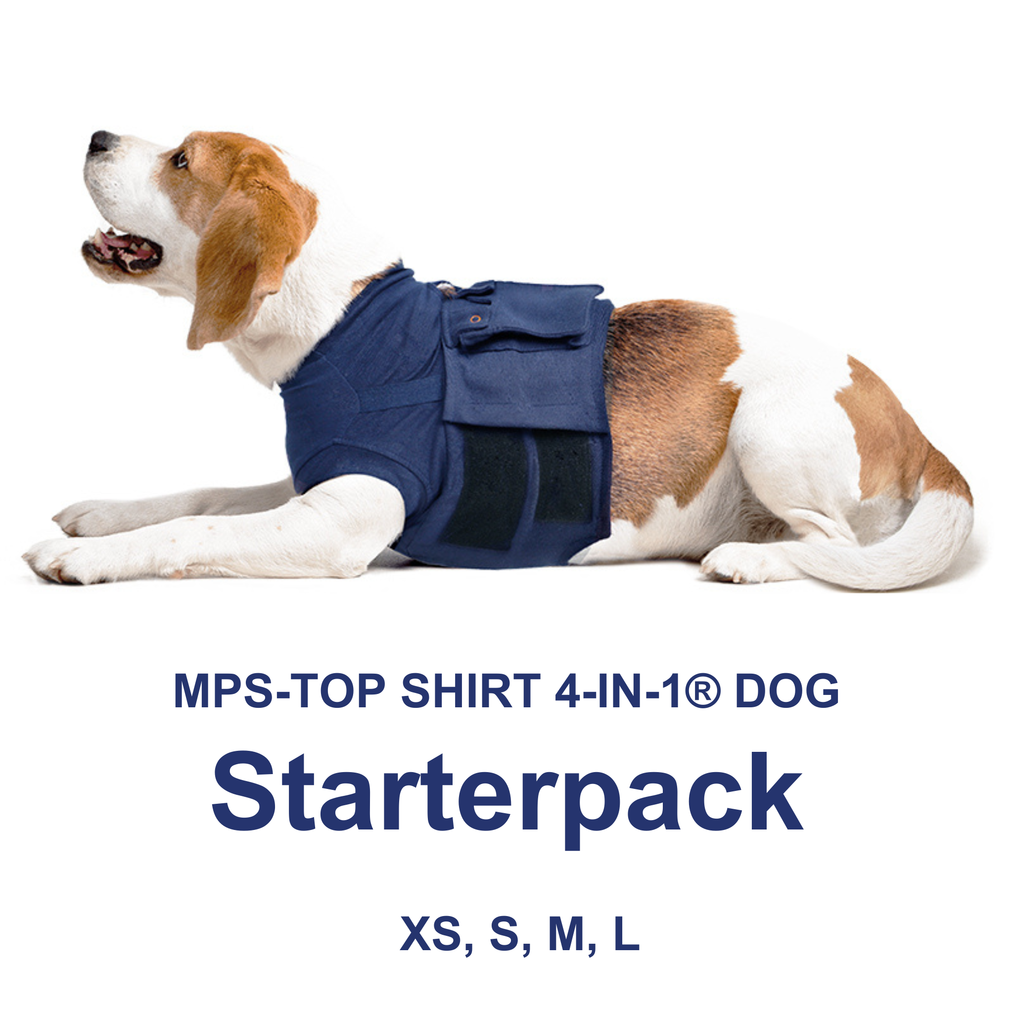 MPS-TOP SHIRT 4-IN-1® DOG Starterpacks – Medical Pet Shirts Australia